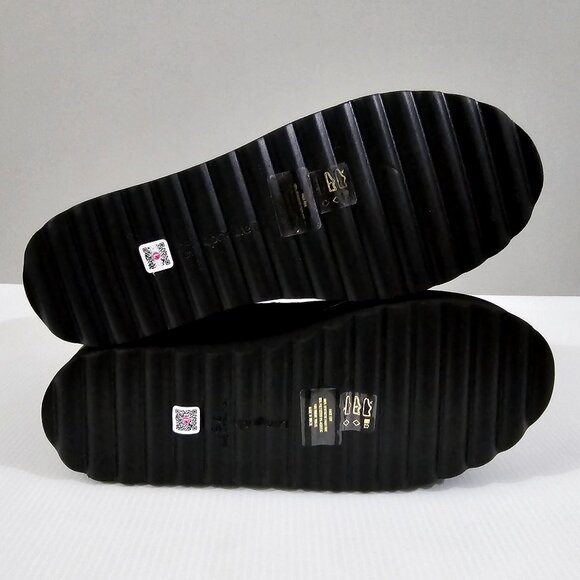 Larroude Vail Hiking Boot Water Resistant Shoe Black Grey Tweed Nubuck 7.5 - Picture 11 of 13